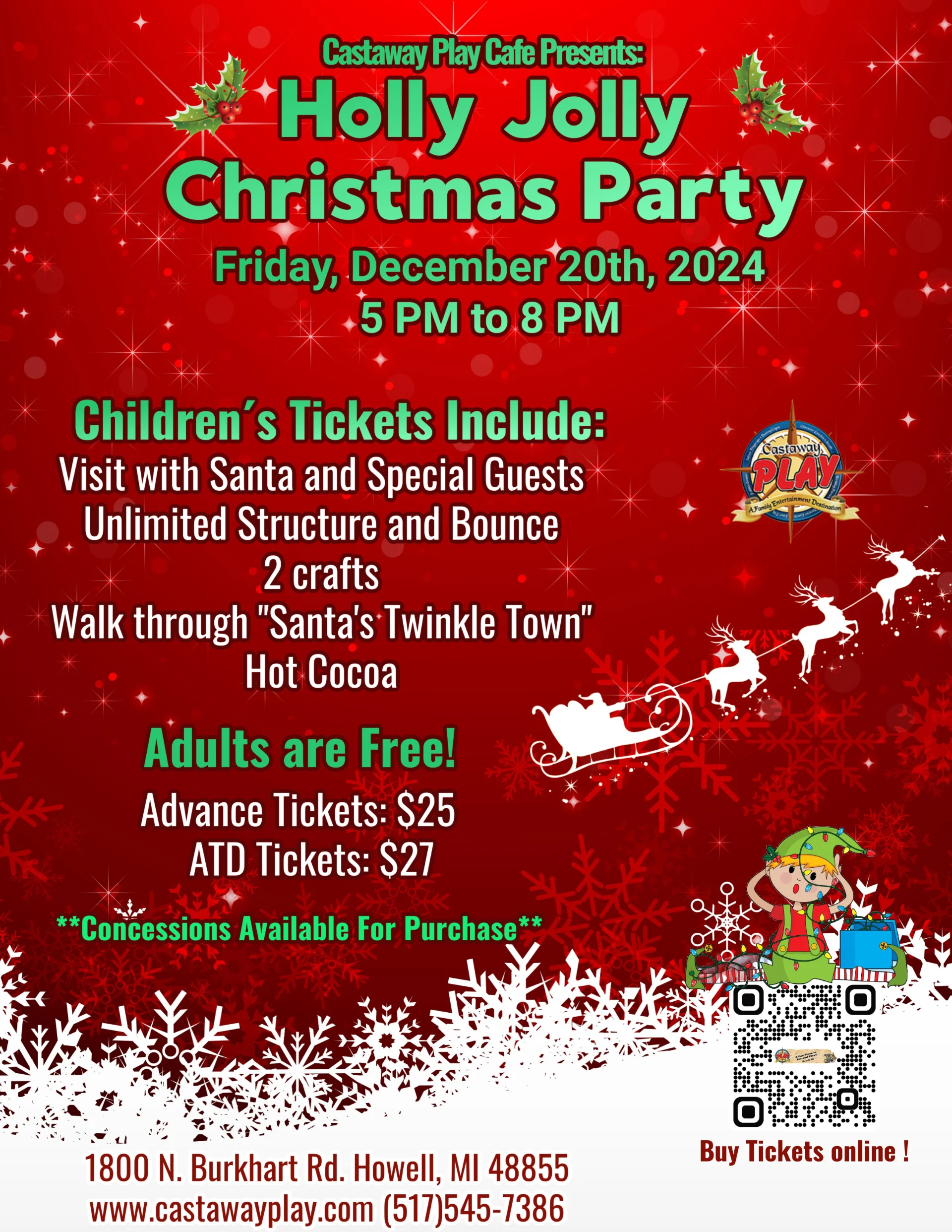 Castaway Play 2024 Christmas Event